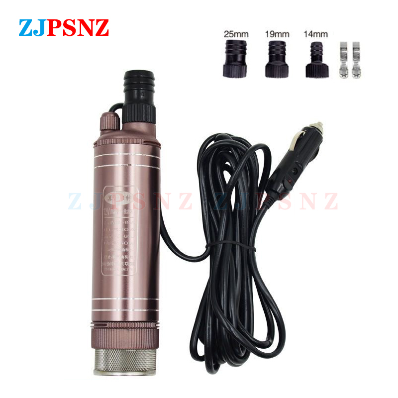 Water Pump Submersible Mini - 45L/Min 150W 12V/24V Tragbare DC-Tauchpumpe für
