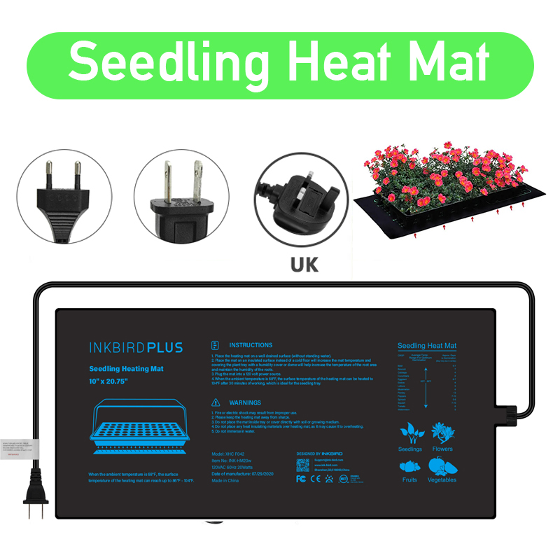 Seedling Heat Pad - 20,75 x10CM EU/US/UK/AU Stecker Sämling Wärme