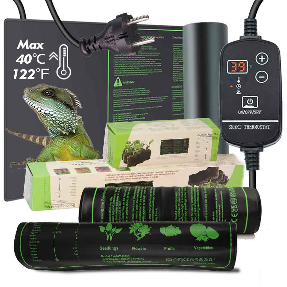 7-100w Pflanzen Heizkissen mit – Seedling Heat Pad Bewertung und Preis
