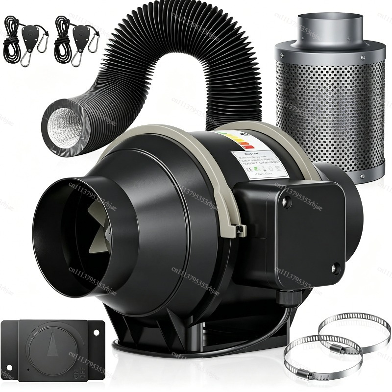4/6 Zoll EC Inline-Rohrventila – Carbon Filter Inline Bewertung und Preis