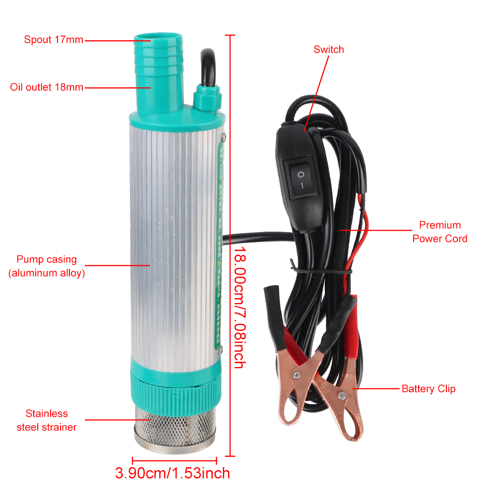 Kraftstoff Transfer Mini 30L/m – Water Pump Submersible Mini Bewertung und Preis