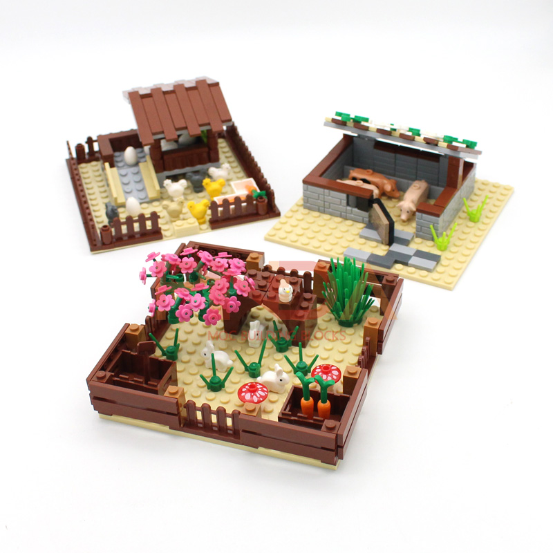 MOC Urban Farm Bausteine für K – Urban Farming For Kids Bewertung und Preis