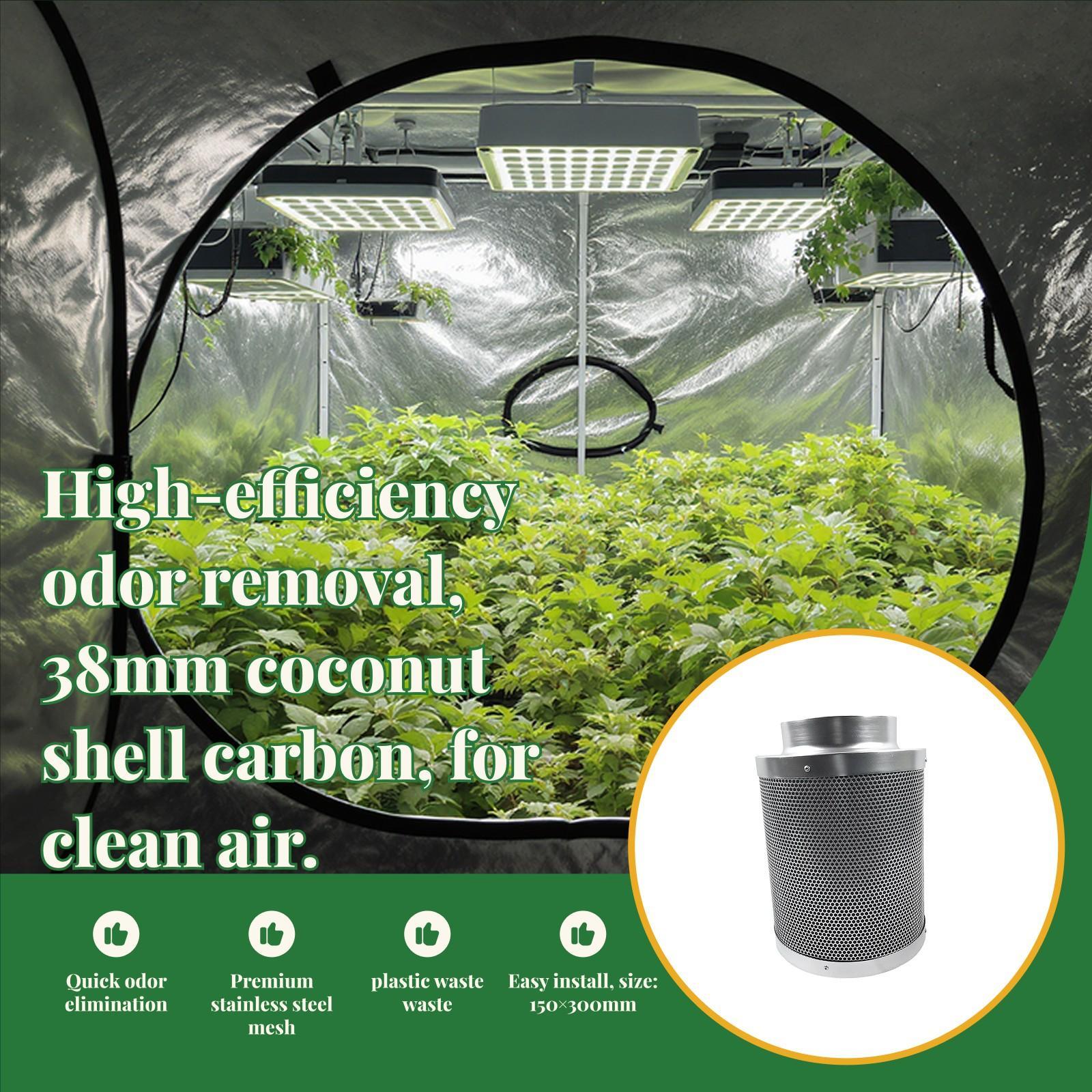 Inline-Lüfter 6 Zoll Kohlefilt – Carbon Filter Inline Bewertung und Preis