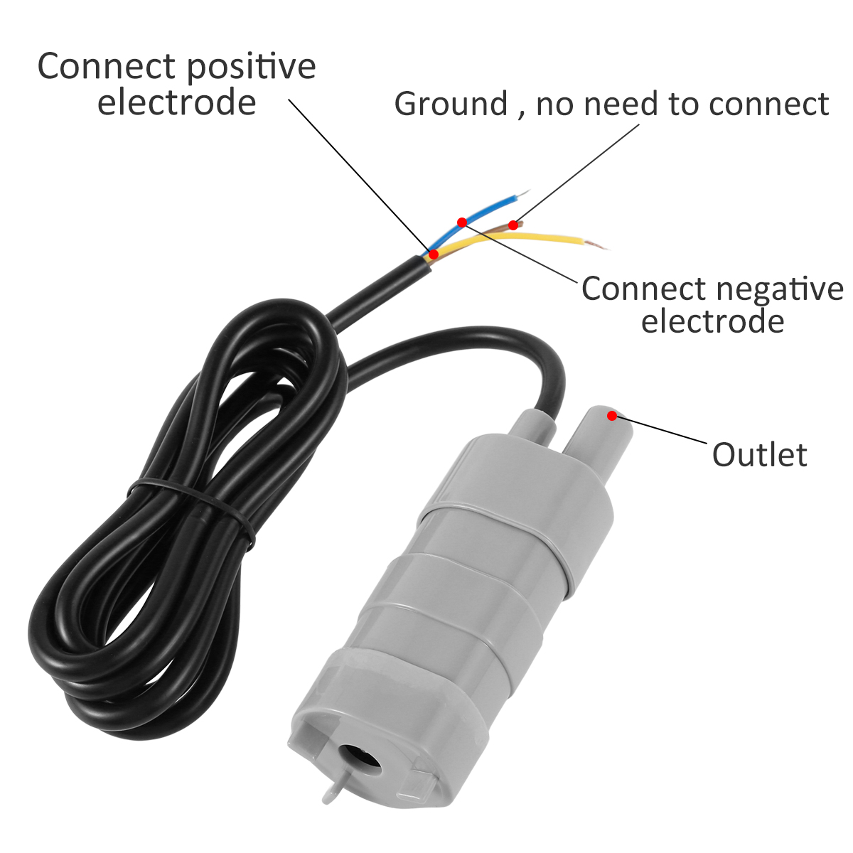 Mini-Wasserpumpe, DC 12 V, Tau – Water Pump Submersible Mini Bewertung und Preis